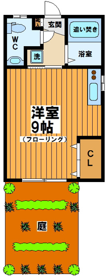 【間取り】 | ルミエール松原Ⅱ