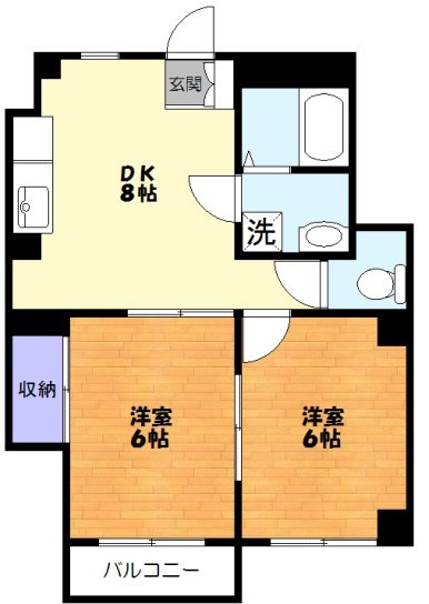 【間取り】 | エクセレンス春日