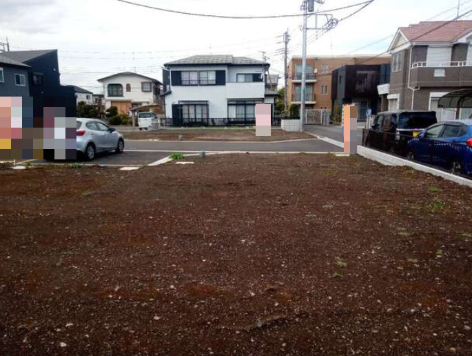 厚木市関口第18　新築一戸建　全2棟の前面道路含む現地写真