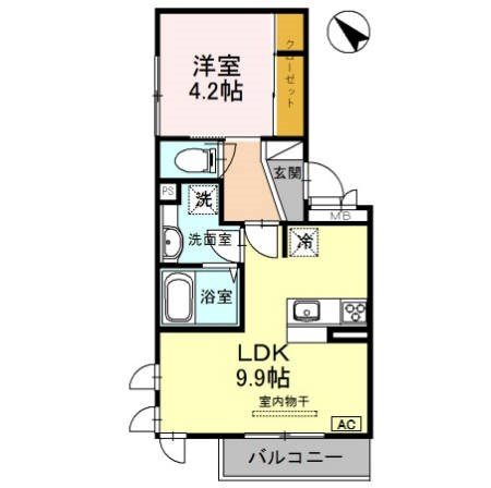 ディアコートの間取り