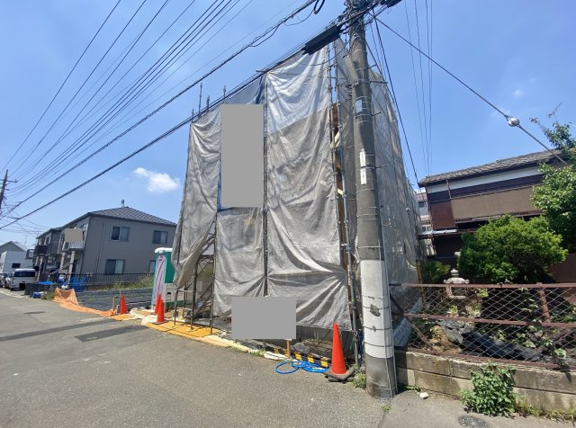 板橋区西台1丁目 全2棟 B号棟の前面道路含む現地写真|南側約4.0ｍ公道に面し陽当り良好♪♪
高台に位置し眺望も良好です
