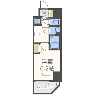 【間取り】 | プレサンス北堀江