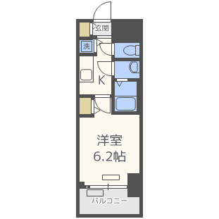 【間取り】 | プレサンス大阪 DOMECITYワンダー