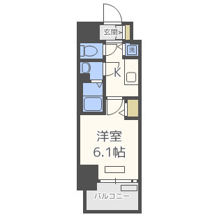 【間取り】 | プレサンス塚本駅前