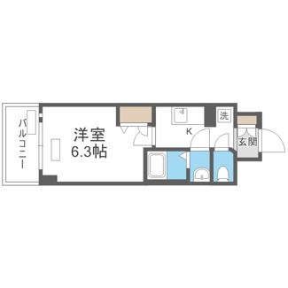 【間取り】 | プレサンス四天王寺前夕陽ヶ丘アクティ
