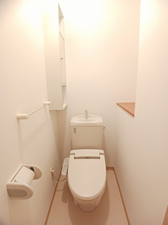 【トイレ】 | セブン　フォレスト | ゆったりとした空間のトイレです