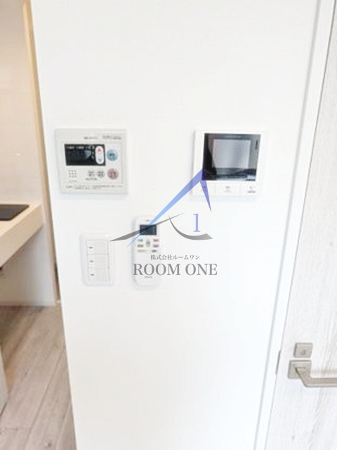 Luce町屋のセキュリティ|モニター付きインターホンです。