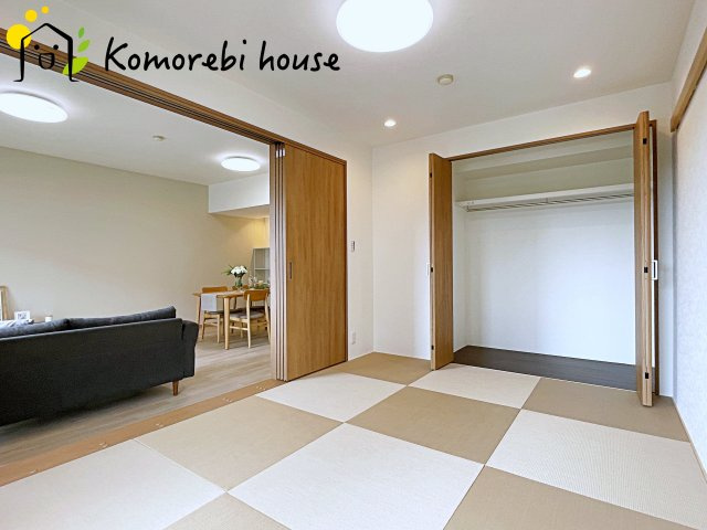 北鴻巣パーク・ホームズ壱番館の和室|和室がひろがる居住スペース