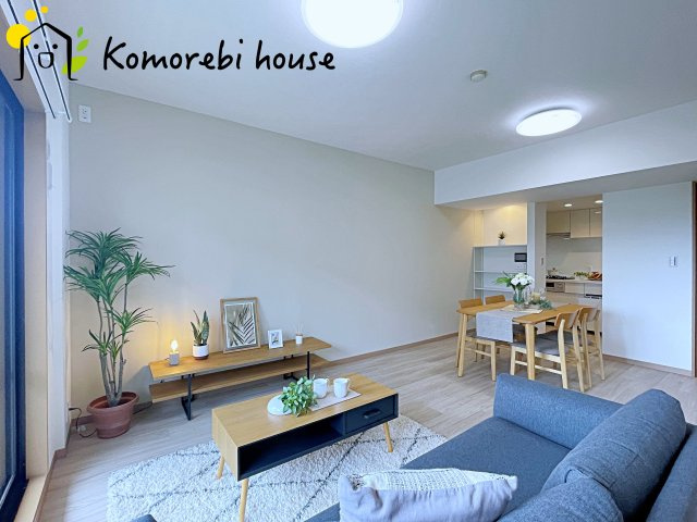 北鴻巣パーク・ホームズ壱番館の居間・リビング|リビングです