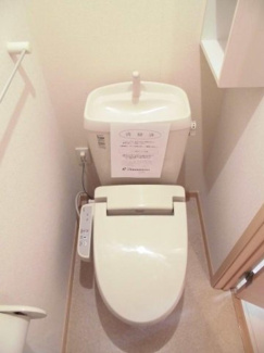 【トイレ】 | グランデ　パラッツオⅡ | 落ち着いたトイレです