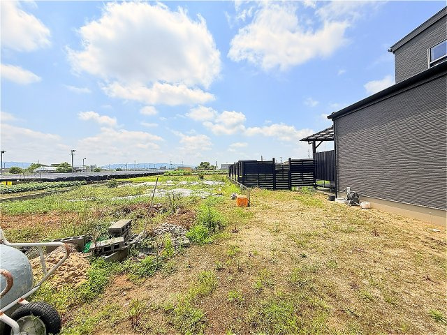 今福中古戸建の庭
