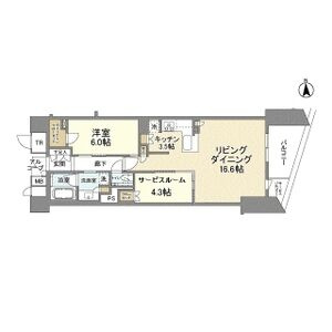 【間取り】 | ブランズ京都河原町通