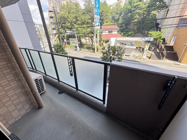 ライオンズステーションプラザ松戸のバルコニー