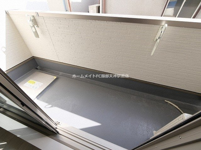ラモーナ豊南町南のバルコニー