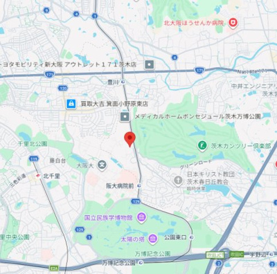 【地図】 | Chaton美穂ヶ丘