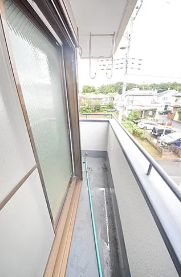 クロノス真光寺のバルコニー