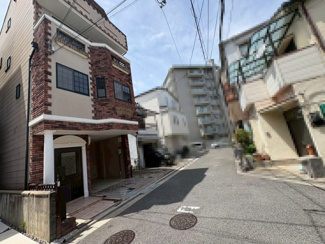 【前面道路含む現地写真】 | 白鷺町３丁　中古一戸建