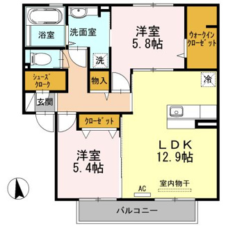 【間取り】 | ルミエール（大和リビング）