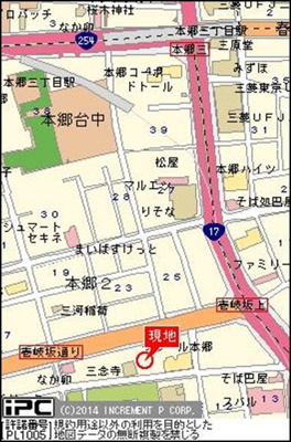 【地図】 | 東急ドエル・アルス本郷南
