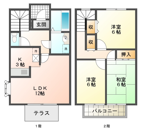 エステリーオ　Ｄ棟　の間取り