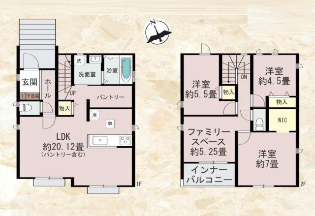 【間取り】 | 糟屋郡須恵町須恵第1　A号棟（全3棟）【仲介手数料無料・0円】 | 平日、土日祝日もお好きな日時にご見学可能です。お気軽にお問合せ下さい。