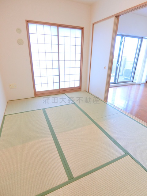 オーベルグランディオ萩中２号棟の和室|和室6帖
