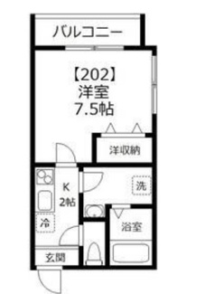【間取り】 | プレジオ亀沢