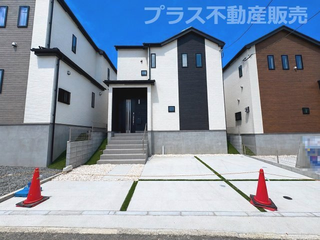 【外観】 | 糟屋郡須恵町須恵第1　B号棟（全3棟）【仲介手数料無料・0円】 | 現地写真。同じ物件を見るなら、プラス不動産販売にお任せ下さい。