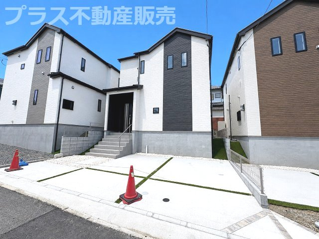 【外観】 | 糟屋郡須恵町須恵第1　B号棟（全3棟）【仲介手数料無料・0円】 | 現地写真。プラス不動産販売なら、現場の全ての棟をまとめてご見学頂けます。