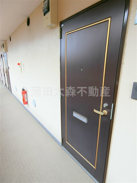 シティオ多摩川の玄関