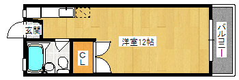 ベルシェ里の間取り
