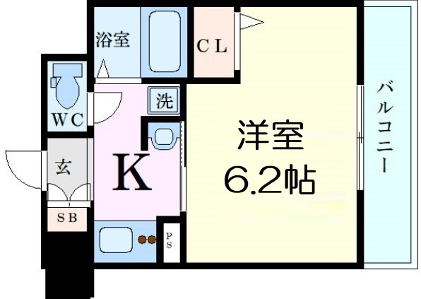 【間取り】 | エステムコート新大阪Ⅵエキスプレイス　