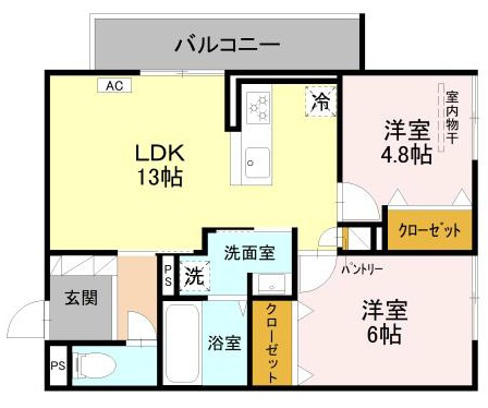 ステラフォーリアの間取り