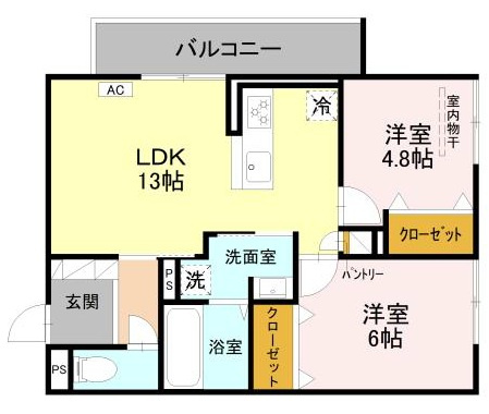 ステラフォーリアの間取り