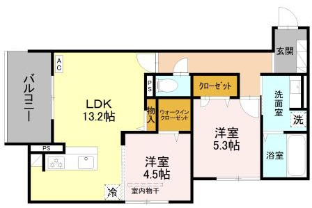 ステラフォーリアの間取り