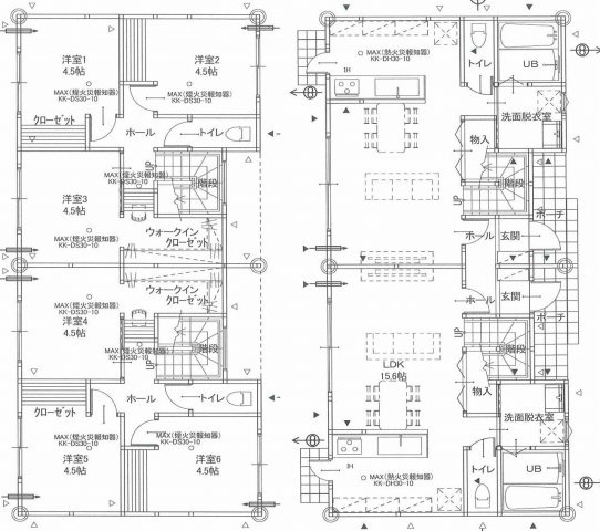 熊本市東区戸島西３丁目のタウンの間取り