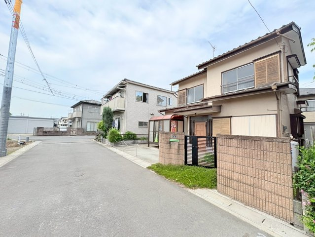 鶴ヶ島市下新田　建築条件なし売地　東武越生線『一本松駅』徒歩6分　の外観