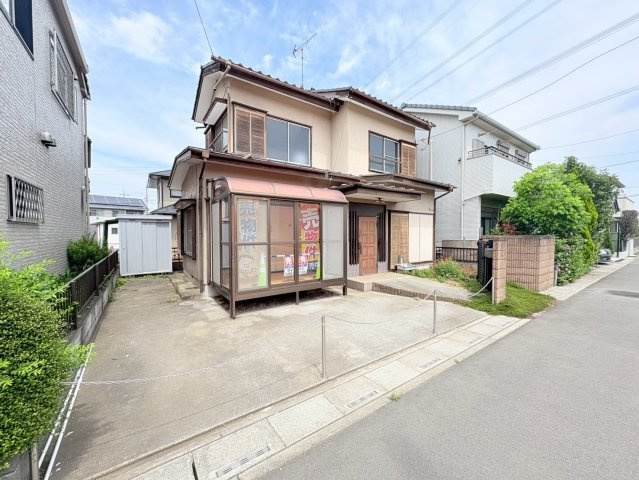 鶴ヶ島市下新田　建築条件なし売地　東武越生線『一本松駅』徒歩6分　の外観