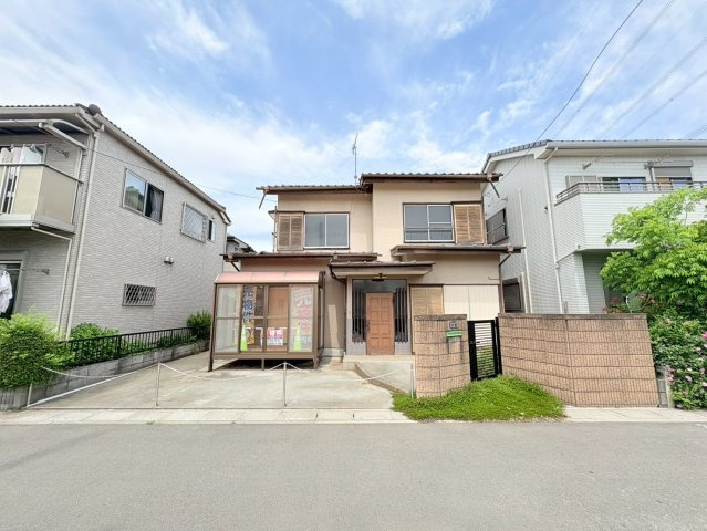 鶴ヶ島市下新田　建築条件なし売地　東武越生線『一本松駅』徒歩6分　の外観