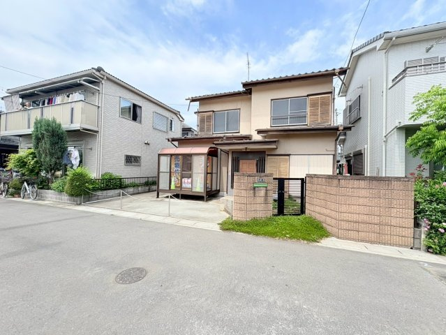 鶴ヶ島市下新田　建築条件なし売地　東武越生線『一本松駅』徒歩6分　の外観