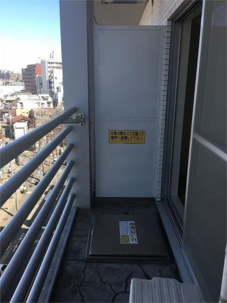 ライオンズマンション白山駅前のバルコニー|※別部屋の写真です