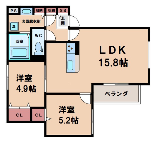 【間取り】 | D-room Sumie East