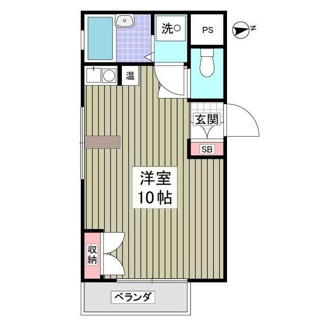 アミティKの間取り