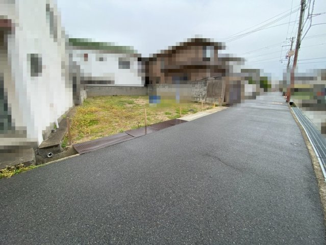 明石市太寺大野町　土地の前面道路含む現地写真