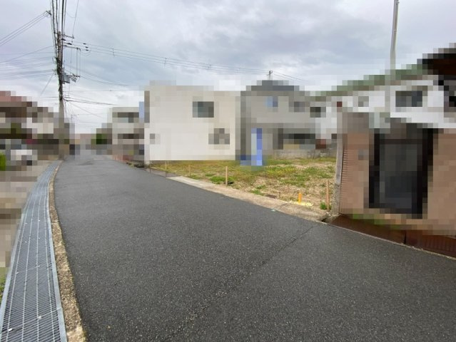明石市太寺大野町　土地の前面道路含む現地写真