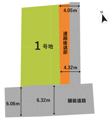 【区画図】 | 大津市本堅田2丁目17-10　新築戸建