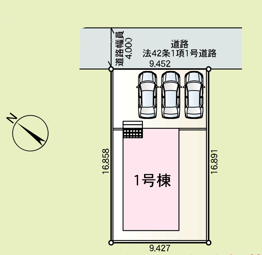 【新築戸建】前橋市関根町第3の区画図|■区画図