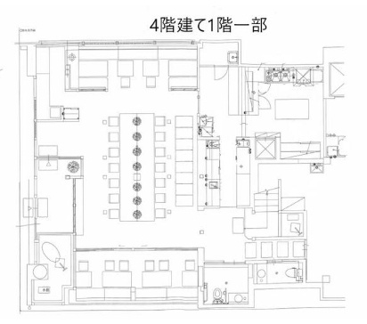 浜寺船尾町東２　たぬき跡の間取り