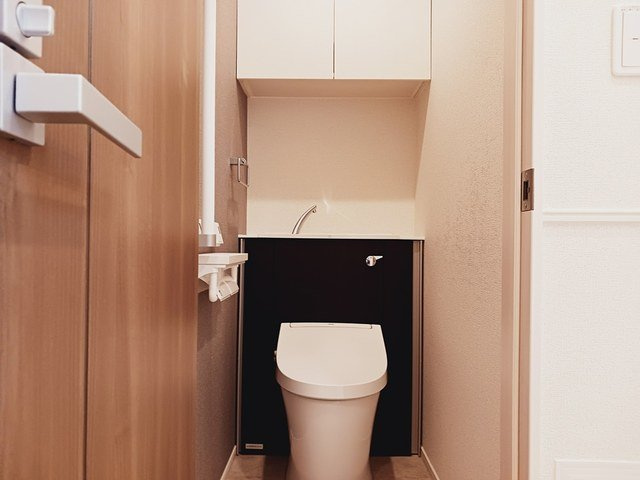 ラパン添島のトイレ|ゆったりとした空間のトイレです