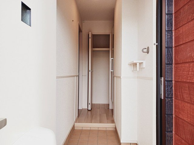 ラパン添島の玄関|シンプルで使いやすい玄関です